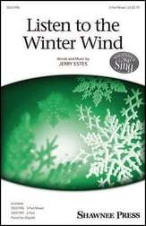 Listen to the Winter Wind Three-Part Mixed choral sheet music cover